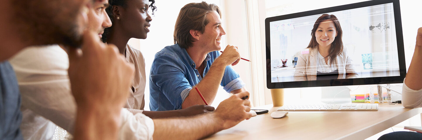 International video conference meeting