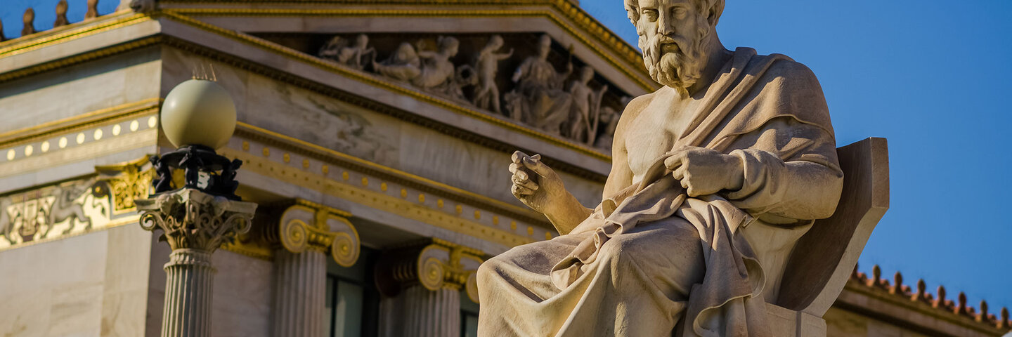 Plato statue