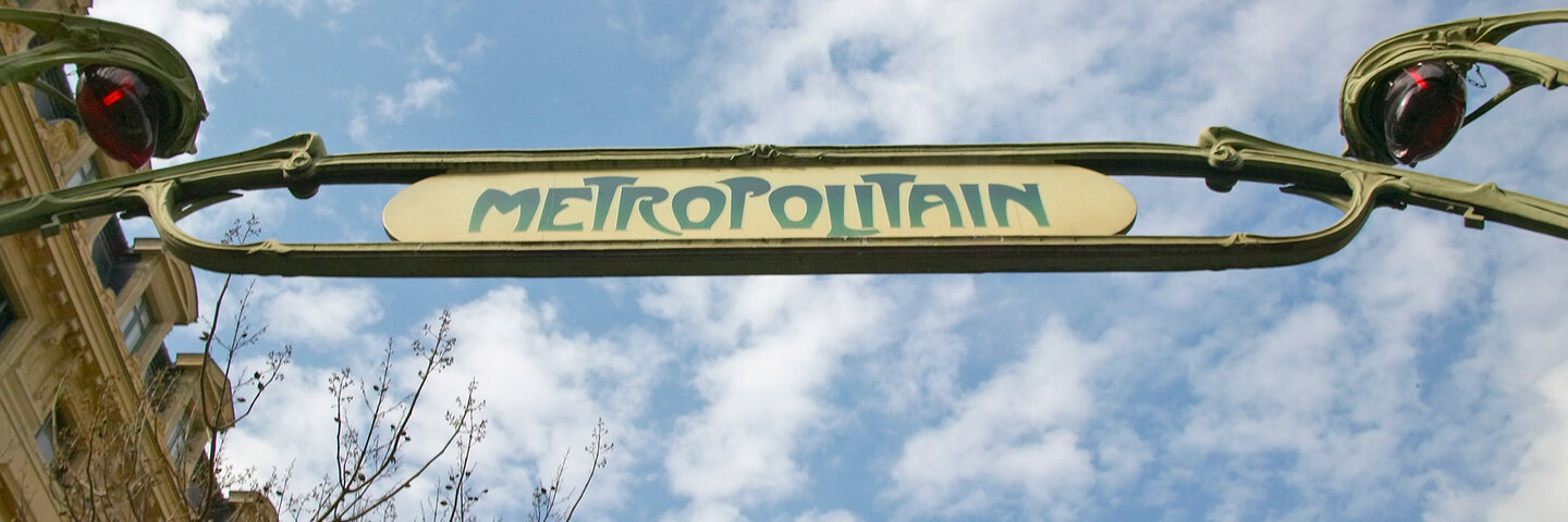 metropolitan subway sign