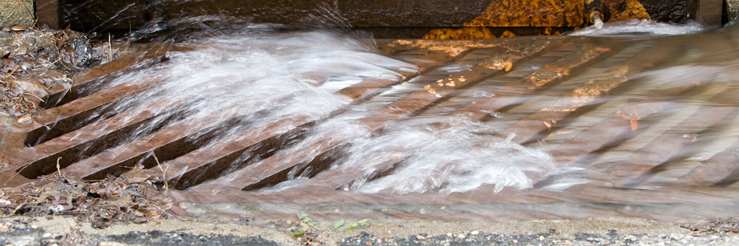 neighborhood storm drain